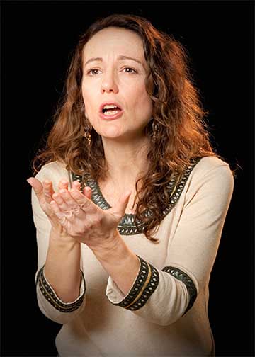 St&eacute;phanie B&eacute;n&eacute;teau conteuse